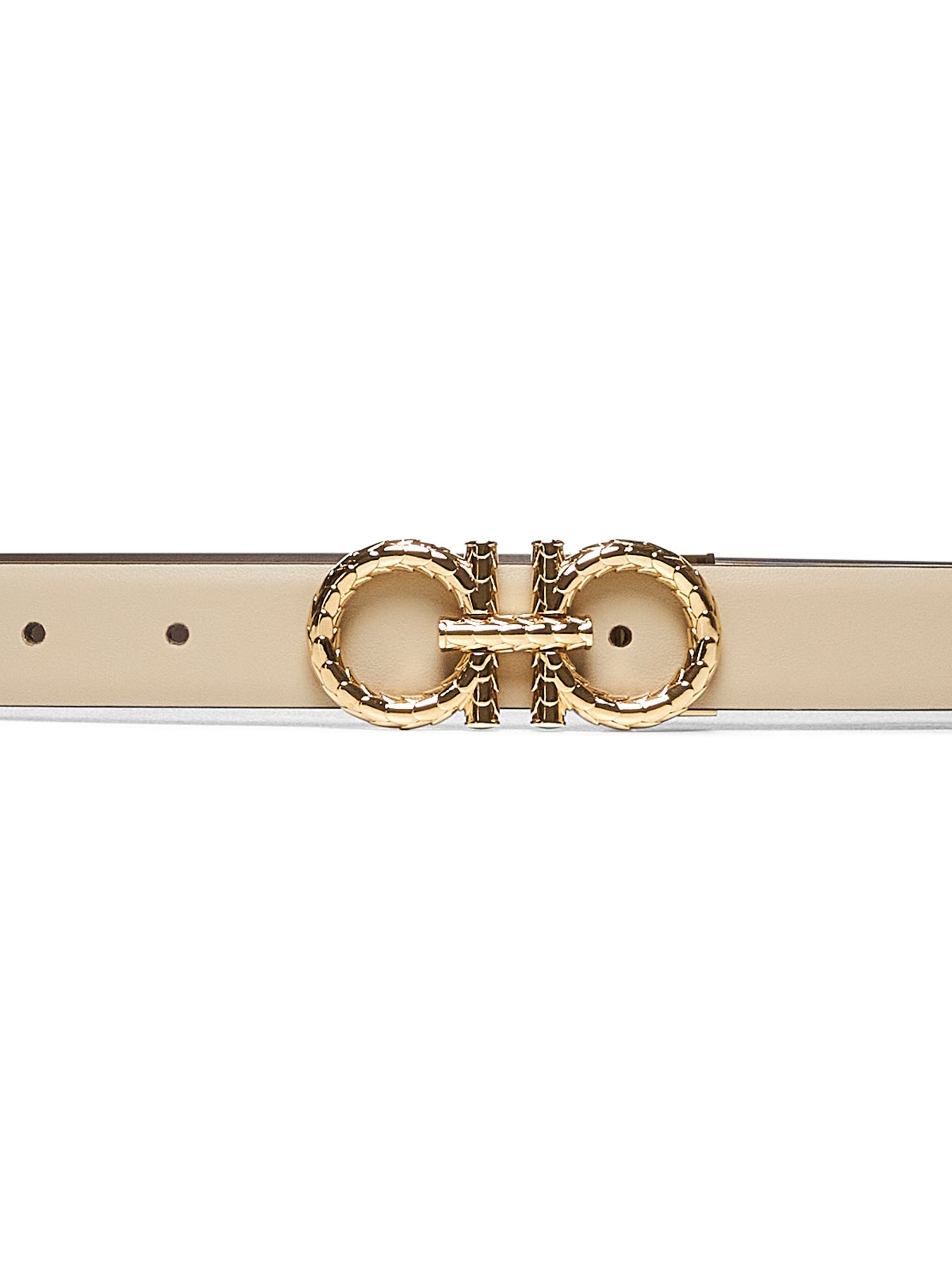 Stone reversible Gancini belt - 2