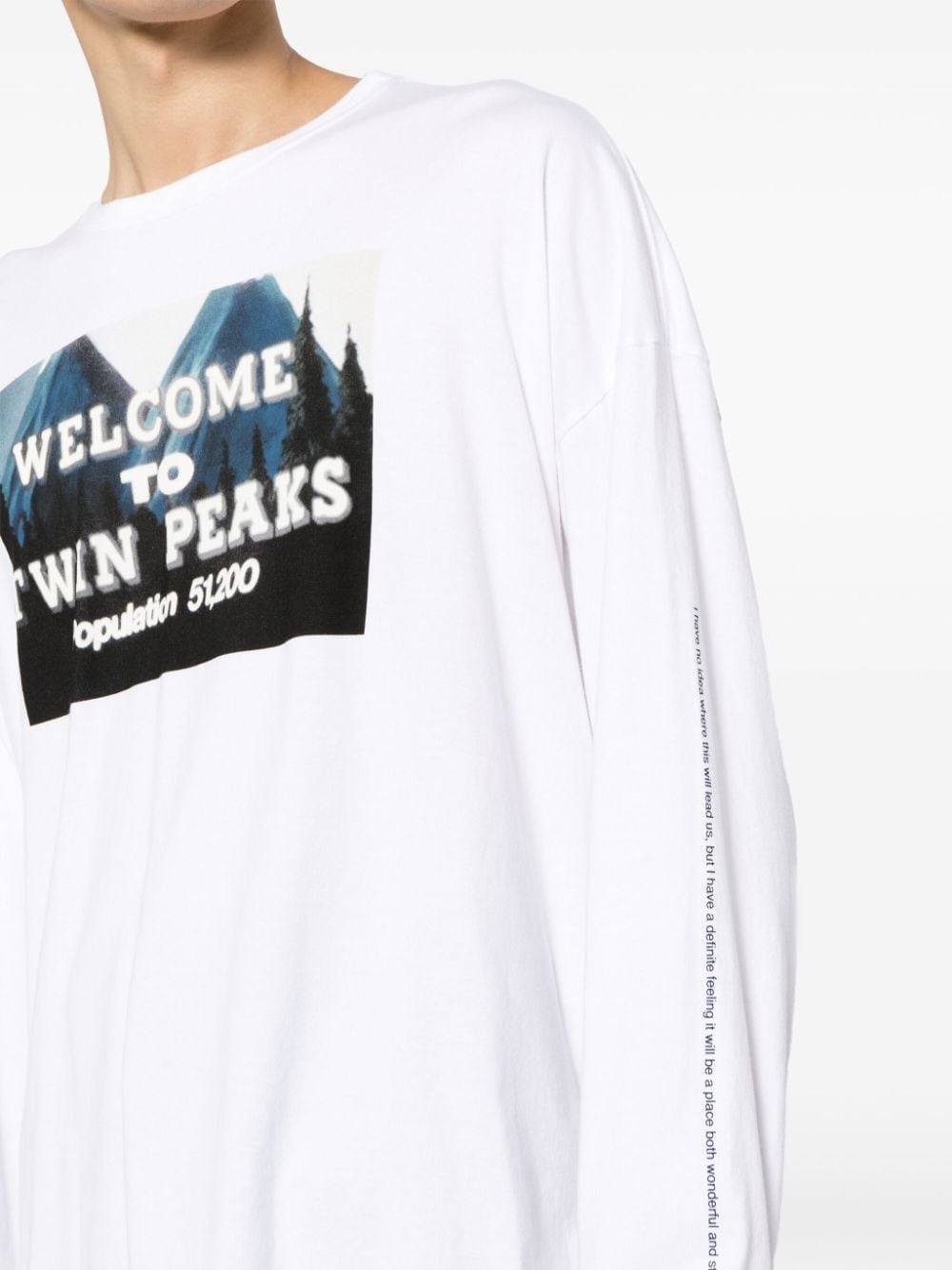 graphic-printed long-sleeved t-shirt - 5