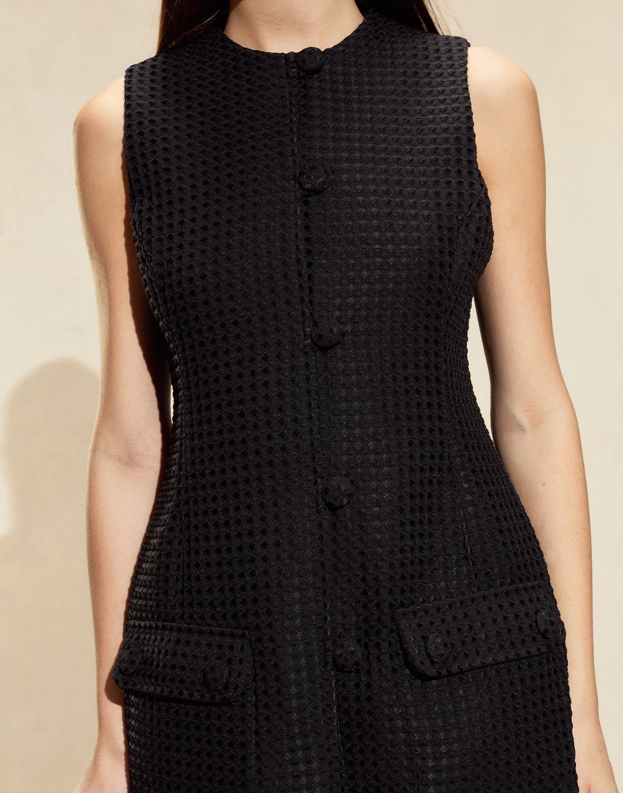Paige Jacquard Mini Dress - 4