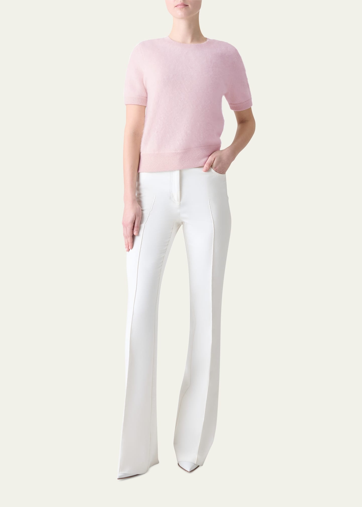 Brushed Cashmere Sweater - 2