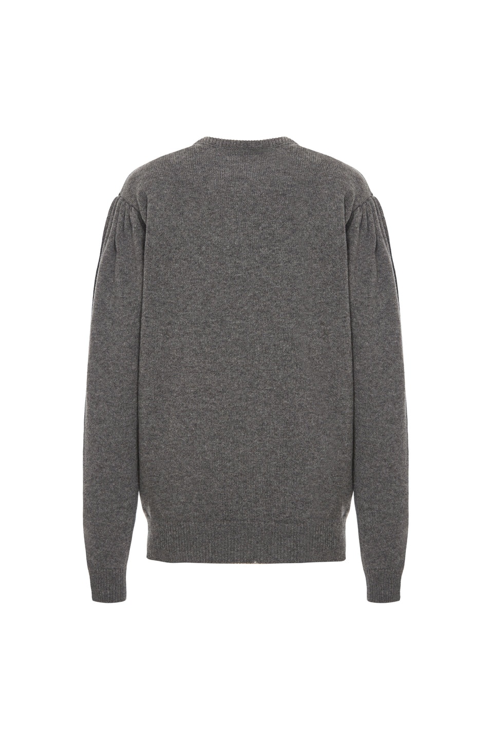 DIAMOND KNITTED JUMPER WITH EMBROIDERY - 2