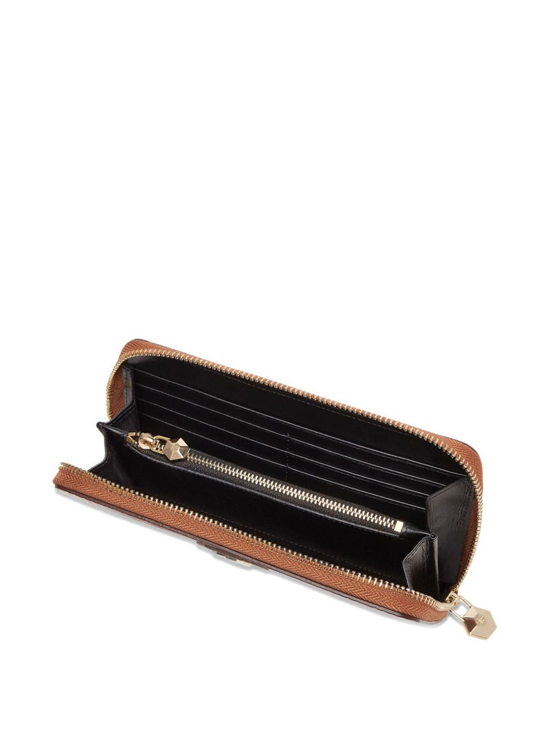 crocodile-effect zip-around wallet 3