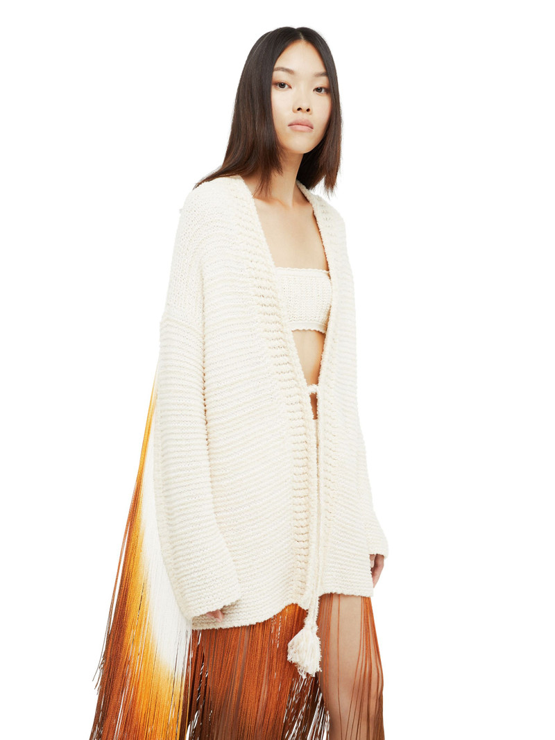 Bright Hues Fringed Cardigan 7