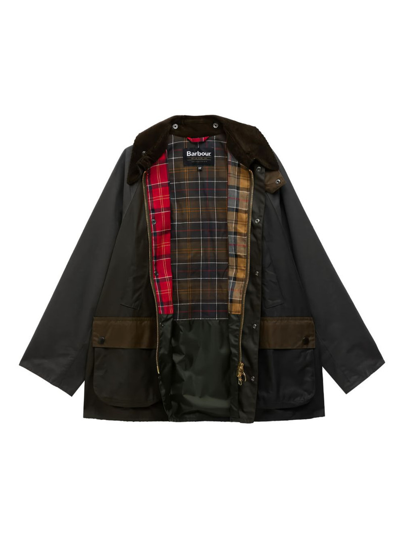 Barbour Bedale corduroy-collar pocket jacket outlook