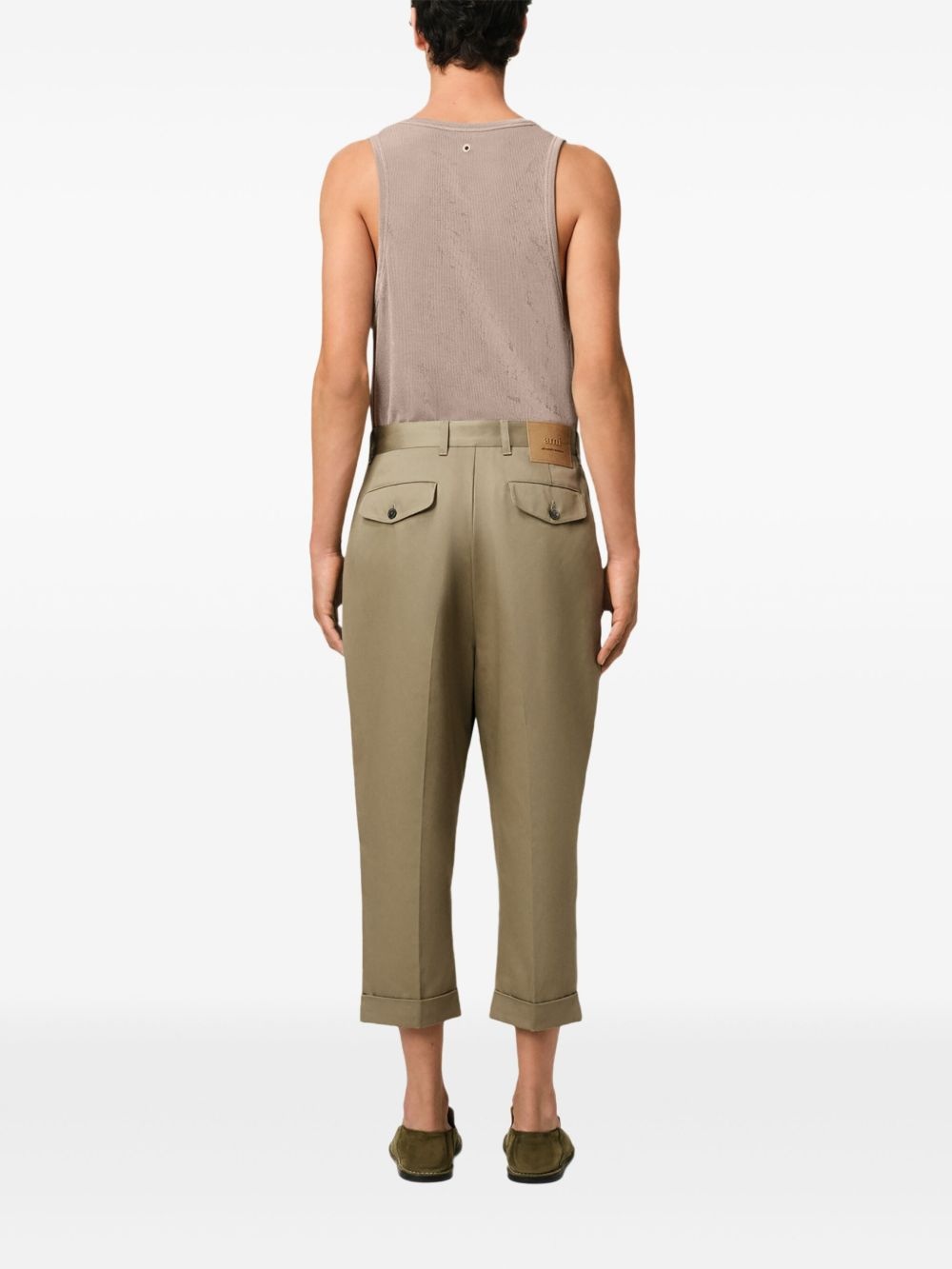 tapered-leg trousers - 4