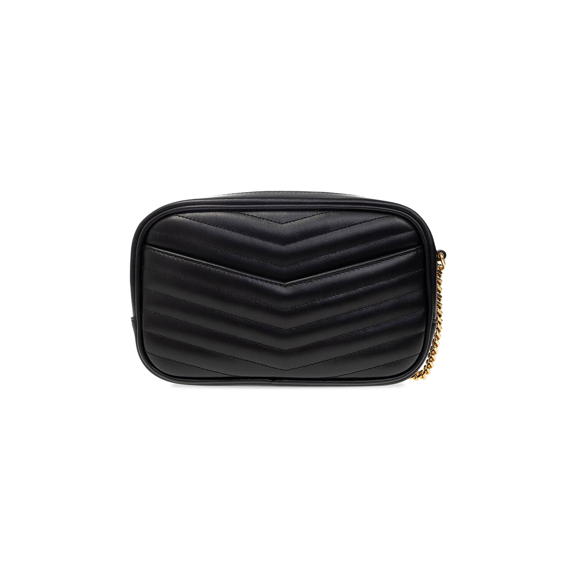 Saint Laurent Lou Mini Shoulder Bag 'Black' - 2