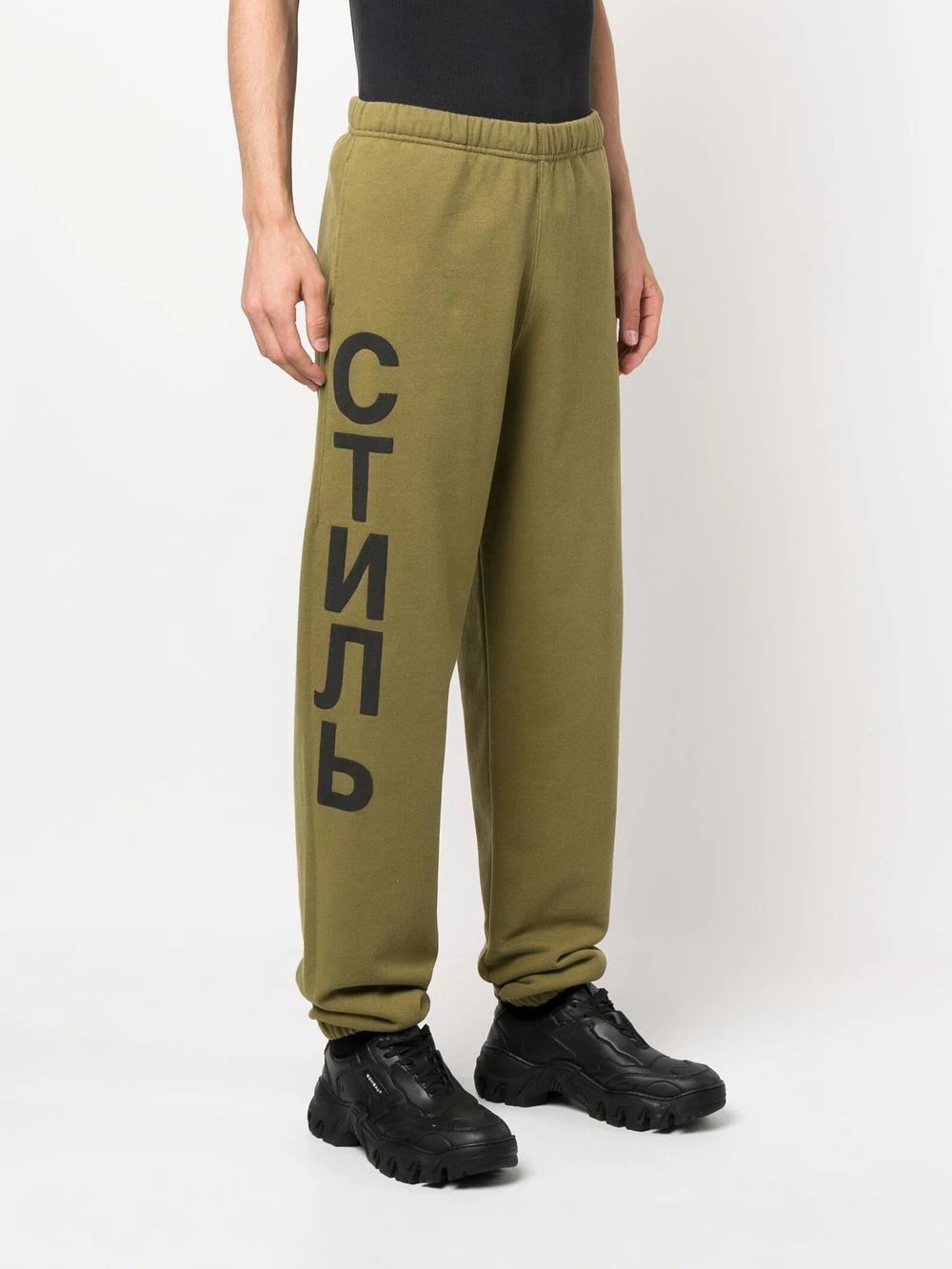 logo-print track pants - 3