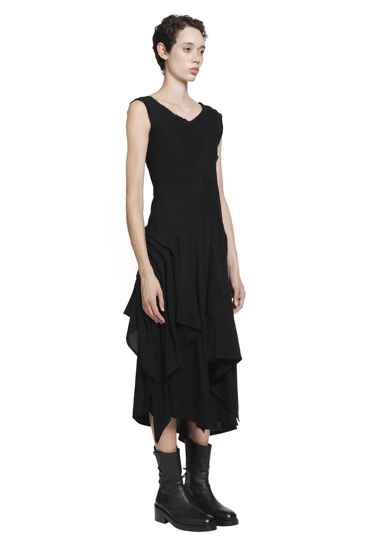 Pleated Dress - 1