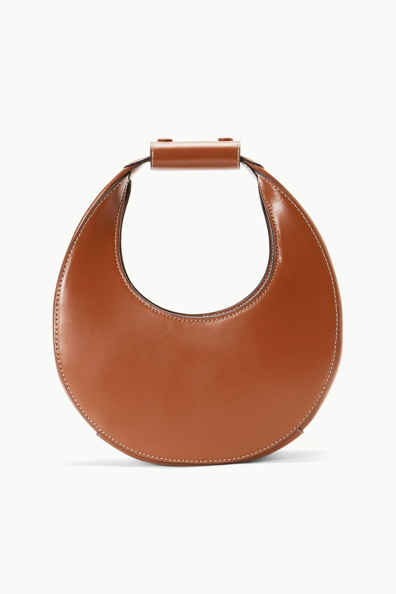STAUD CUSTOM MINI MOON BAG | TAN 4