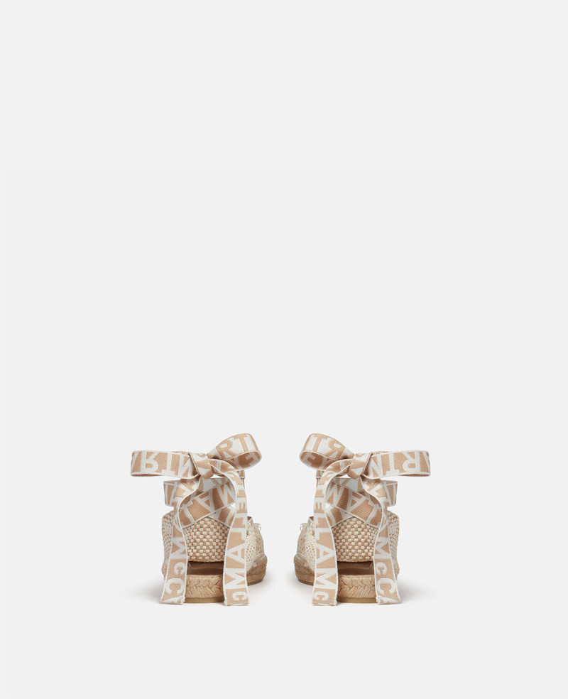 Stella McCartney Gaia Macrame Espadrilles outlook