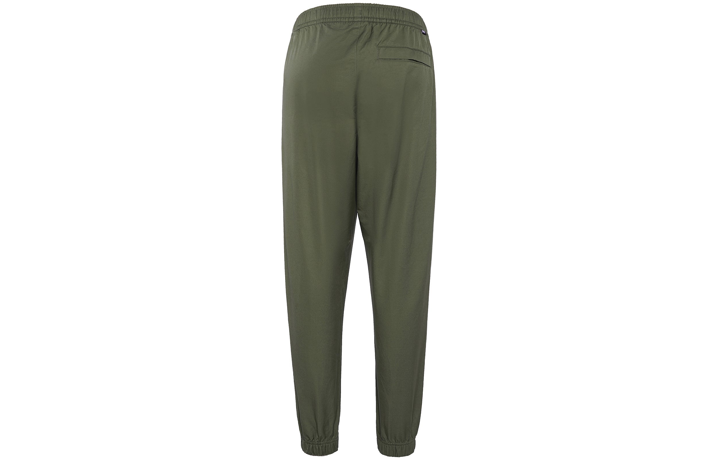 Men's Nike Solid Color Straight Bundle Feet Long Pants/Trousers Sports Pants/Trousers/Joggers Olive  - 2