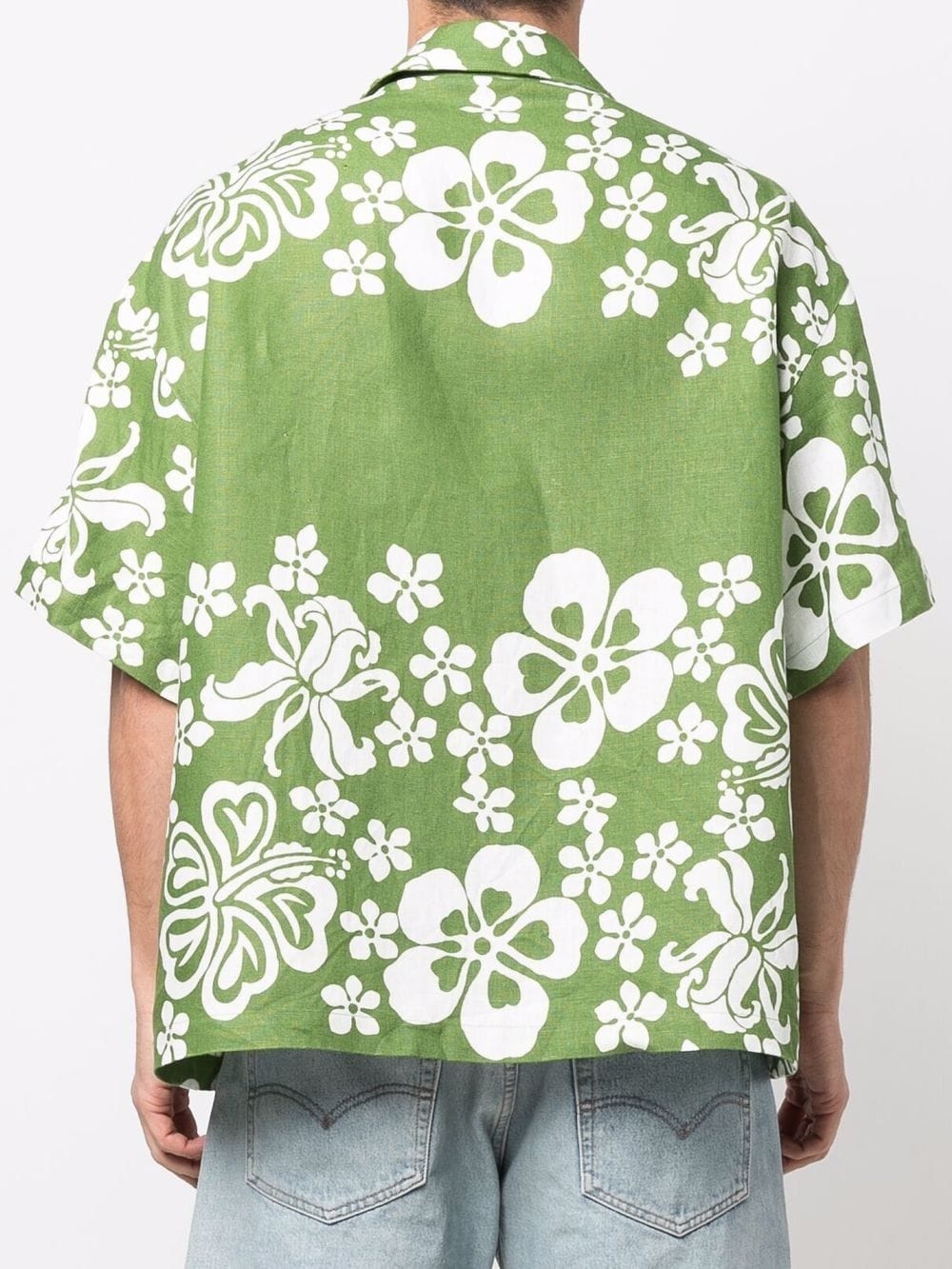 hawaiian-print shirt - 4