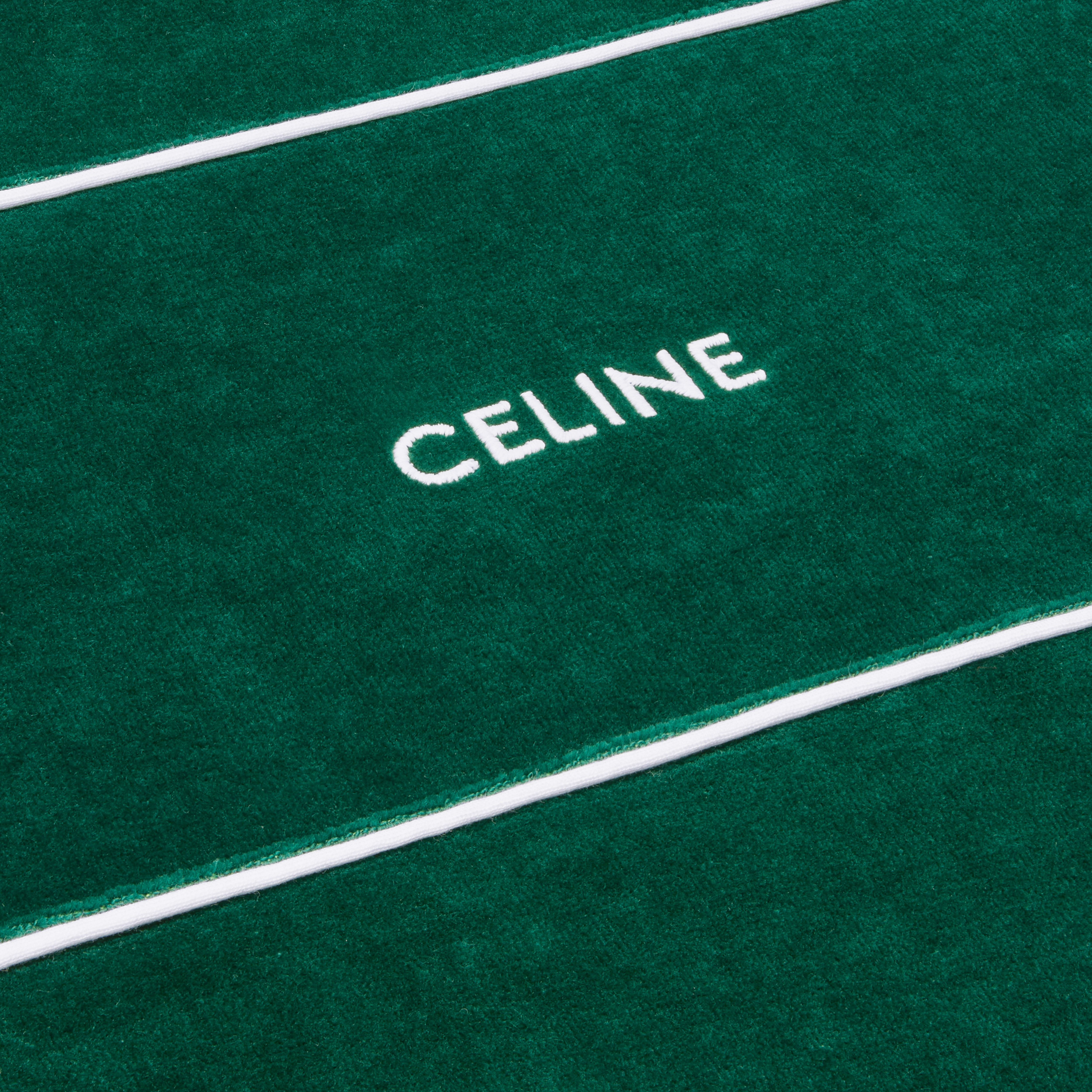 Celine tracksuit jacket in velvet jersey - 4
