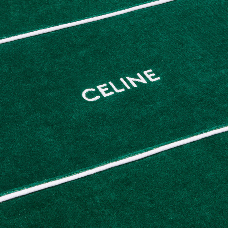 Celine tracksuit jacket in velvet jersey 4