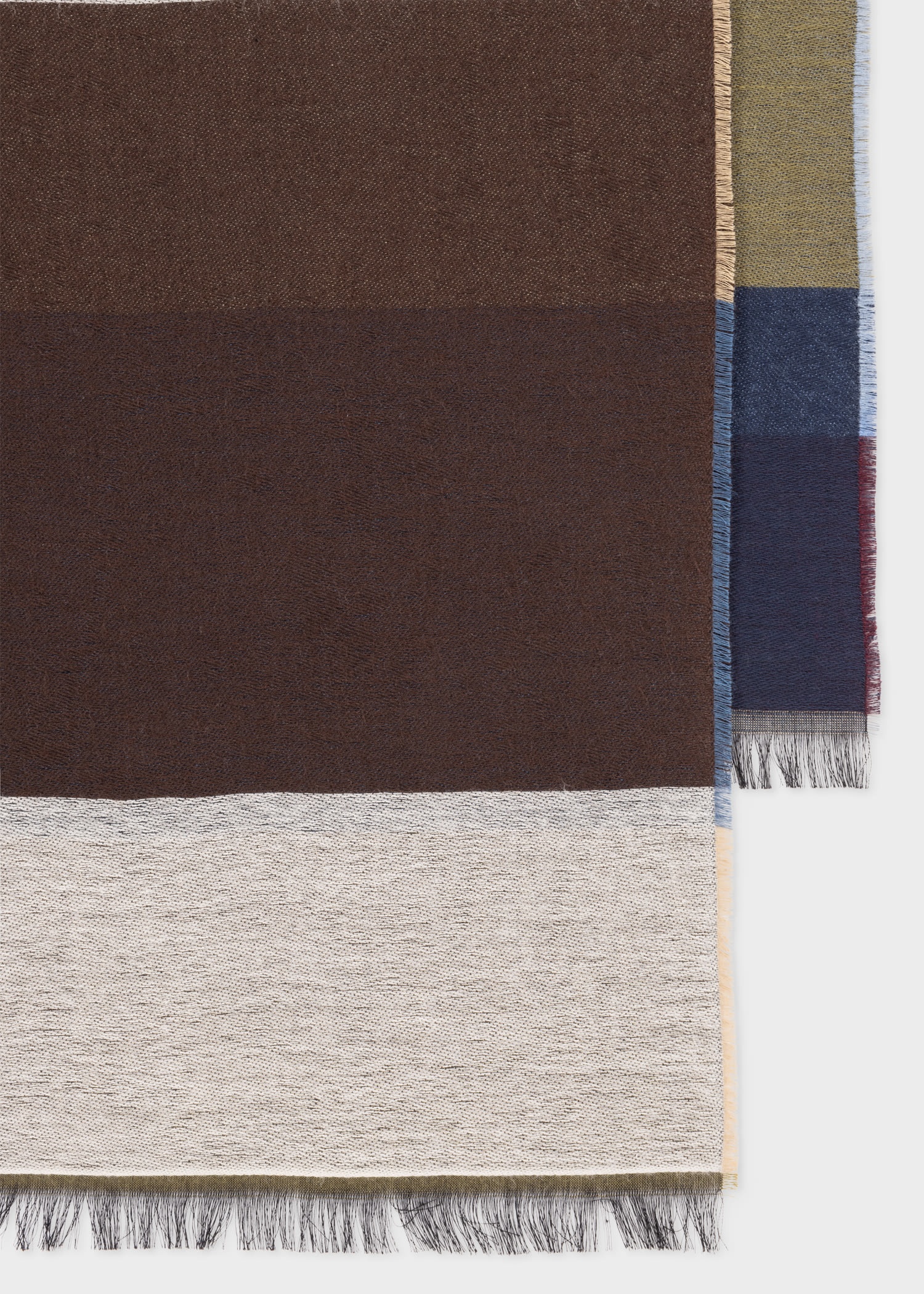 'Overlapping Check' Scarf - 2