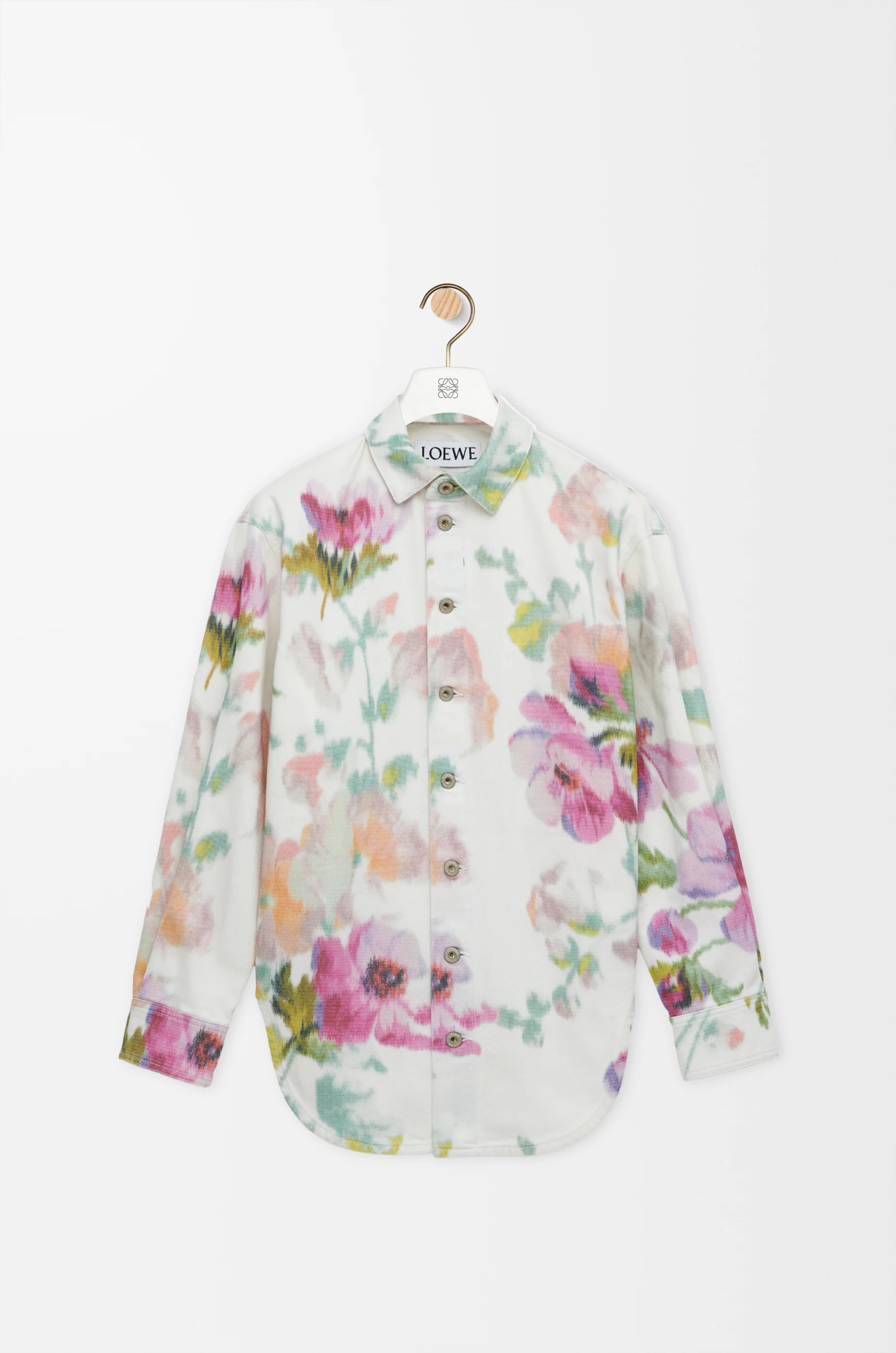 Overshirt in denim - 1