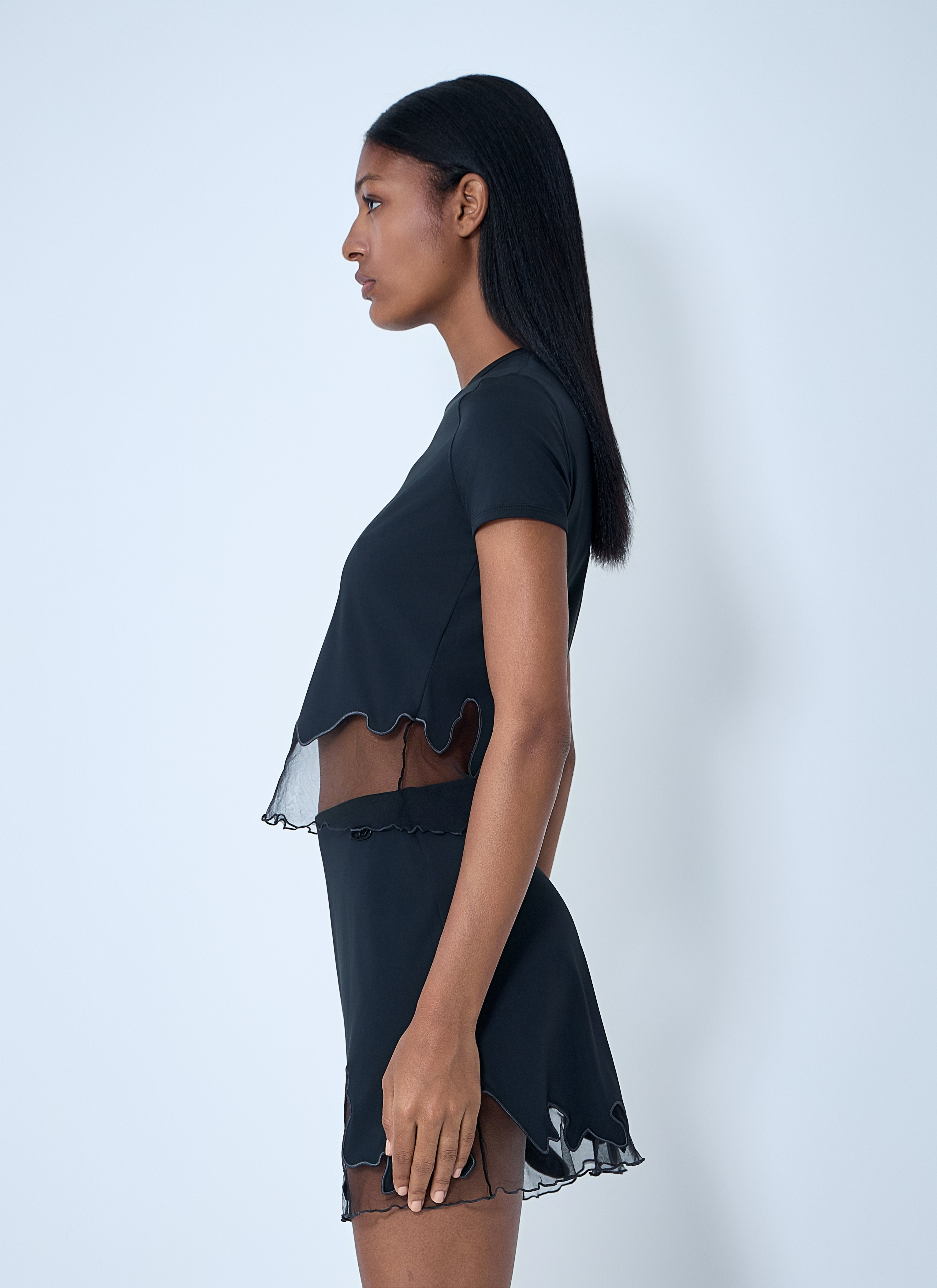 Diesel Women T-Inlay T-Shirt - 3