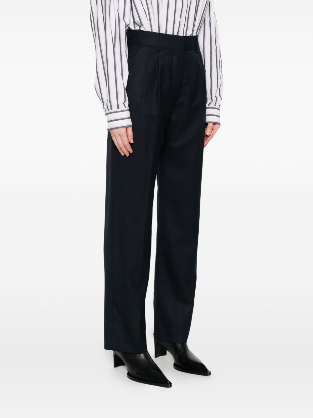 pleated trousers - 3