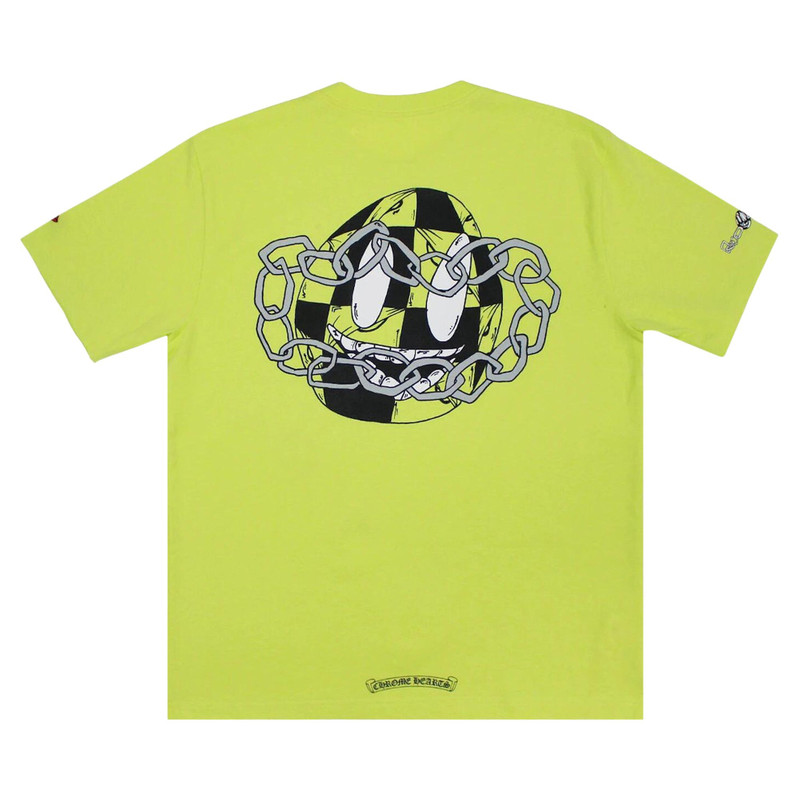 Chrome Hearts Chrome Hearts Matty Boy Link T-Shirt 'Lime Green' outlook