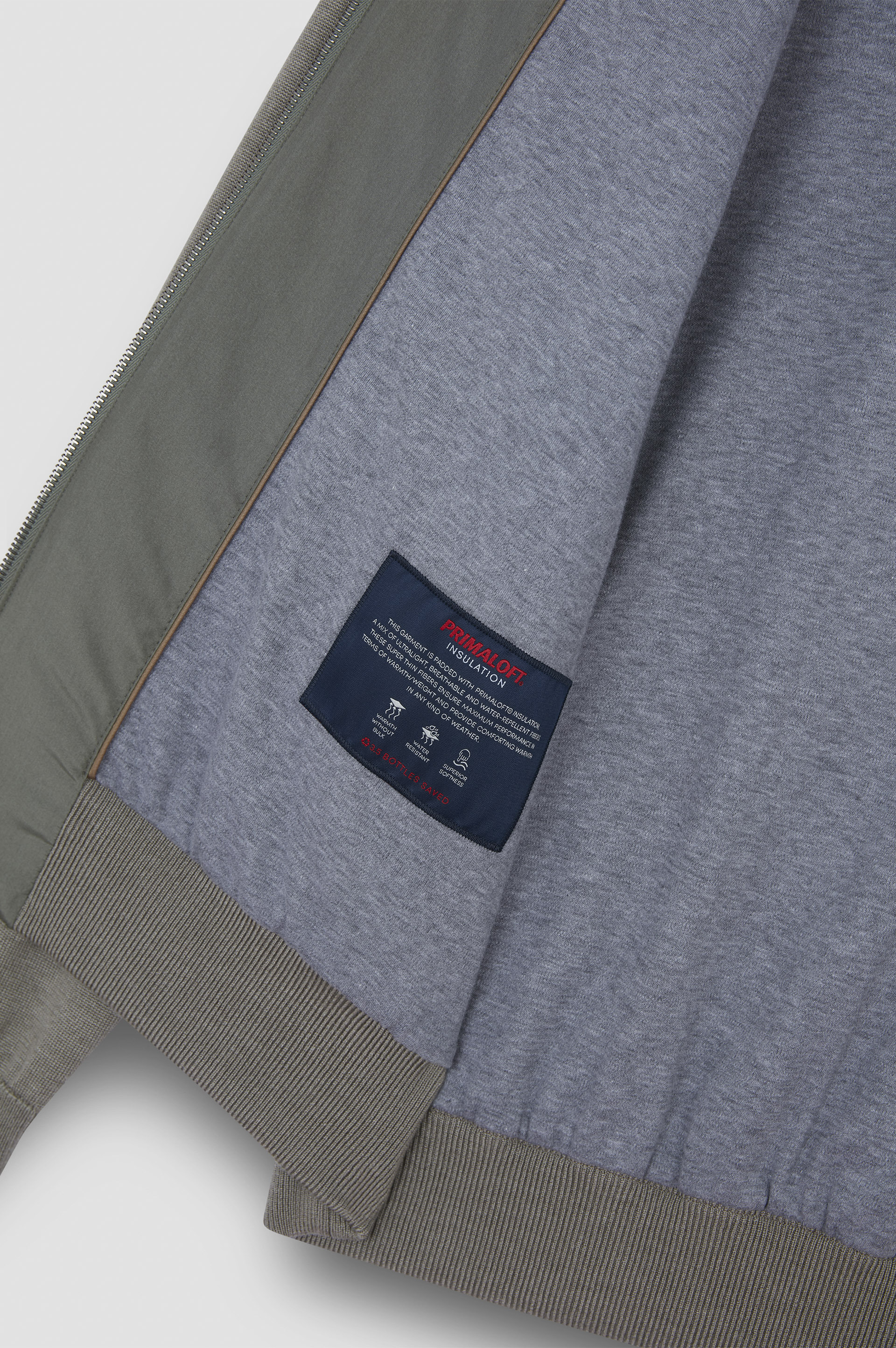 HYBRID ZIP-UP SHAKET IN TYPHOON® SILK, WOOL AND SILK - 7