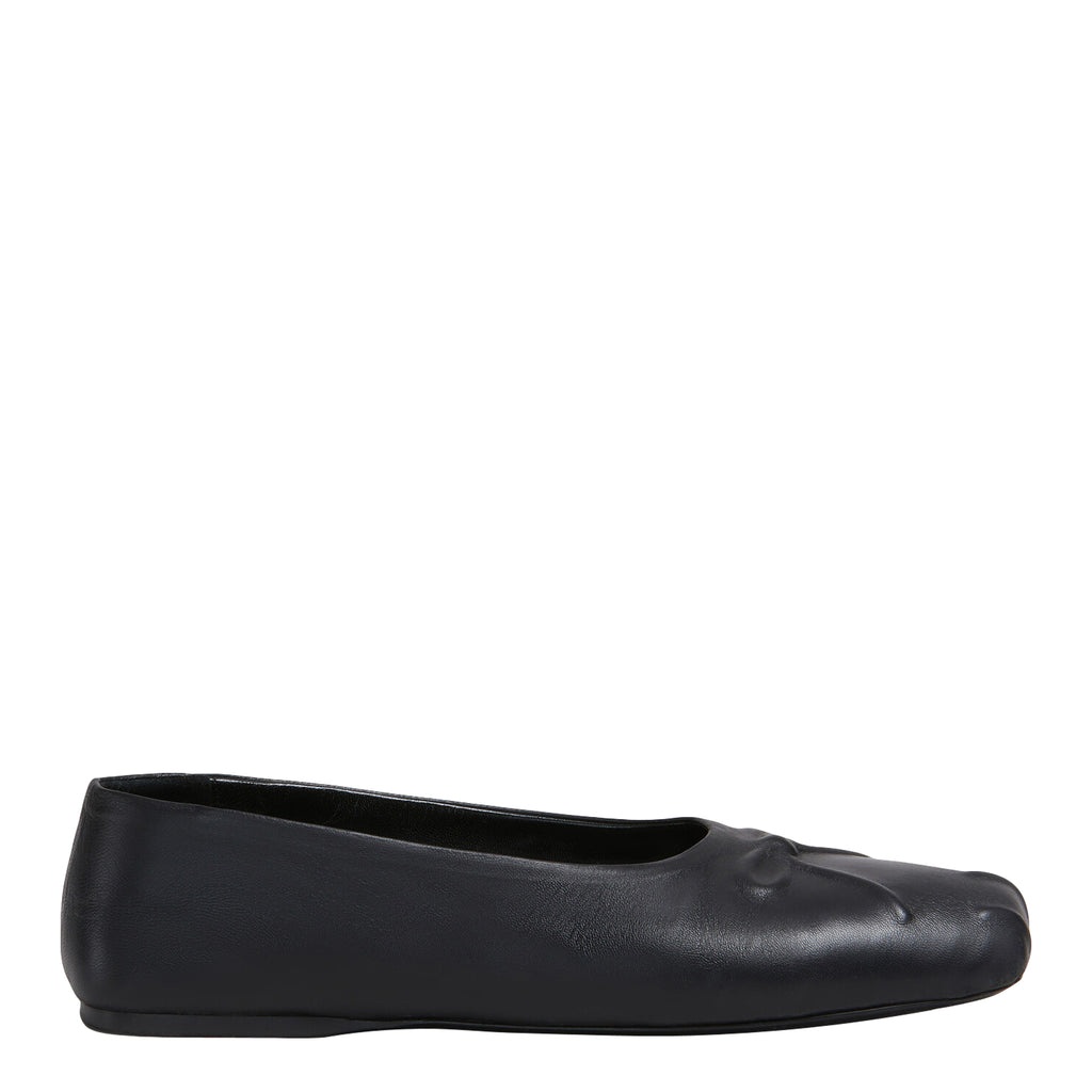 LEATHER BALLERINA SHOES - 6