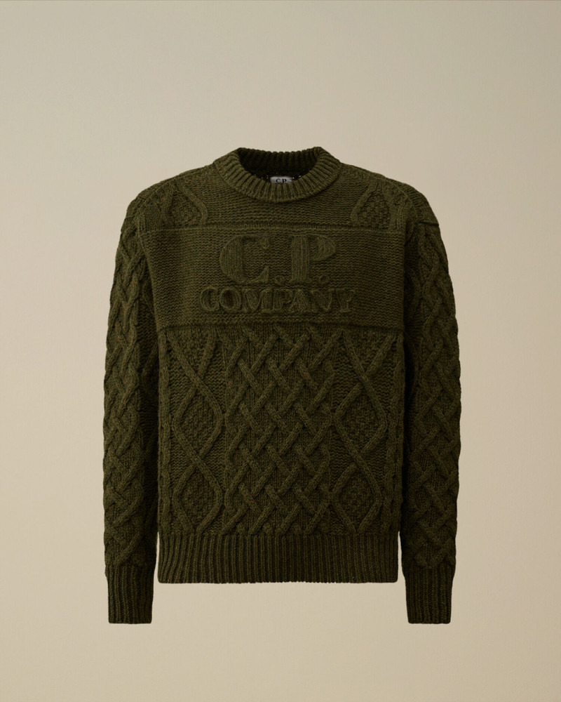 Wool Soft Shetland Crewneck Sweater 1