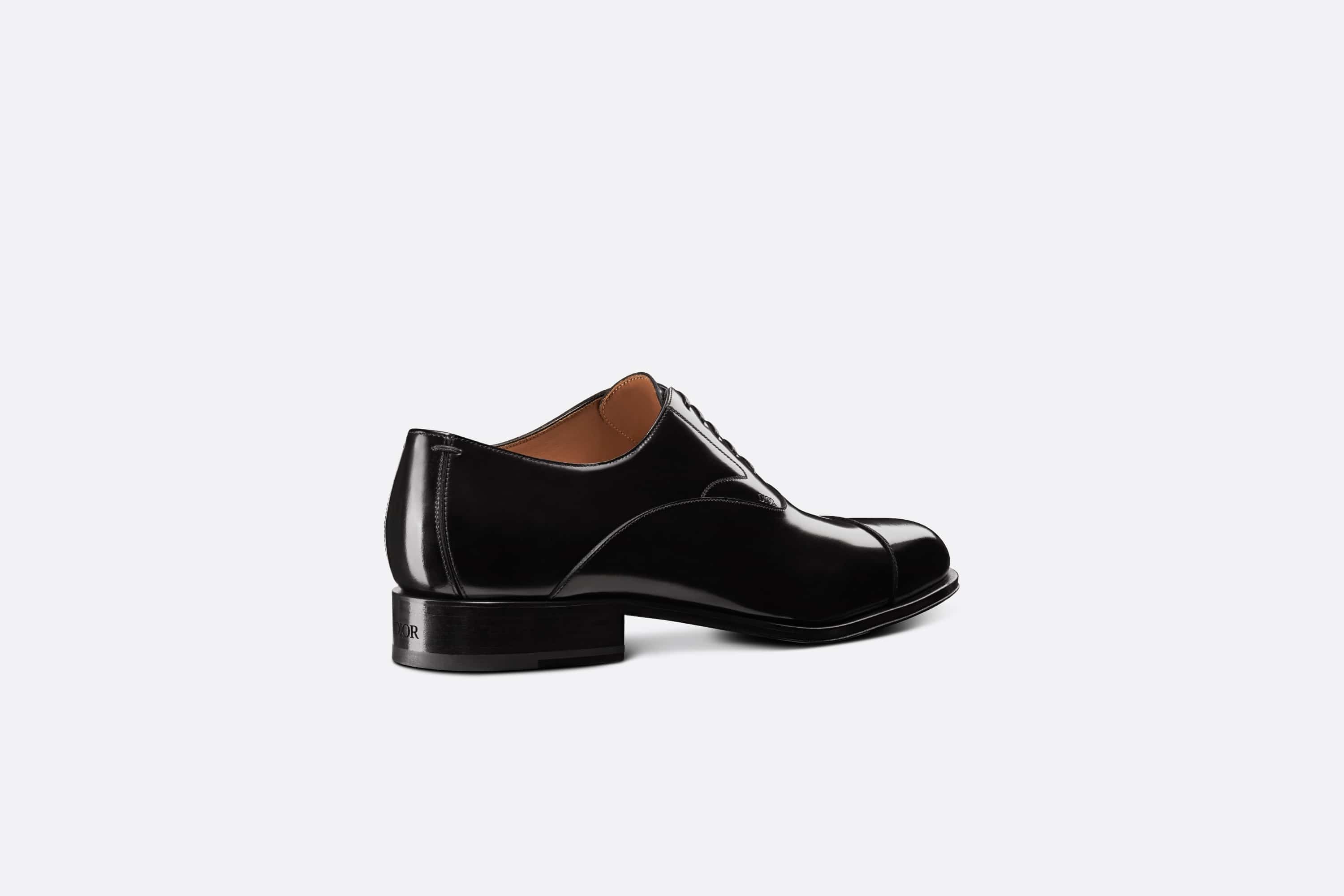 Dior Timeless Derby Shoe Black Patent Calfskin