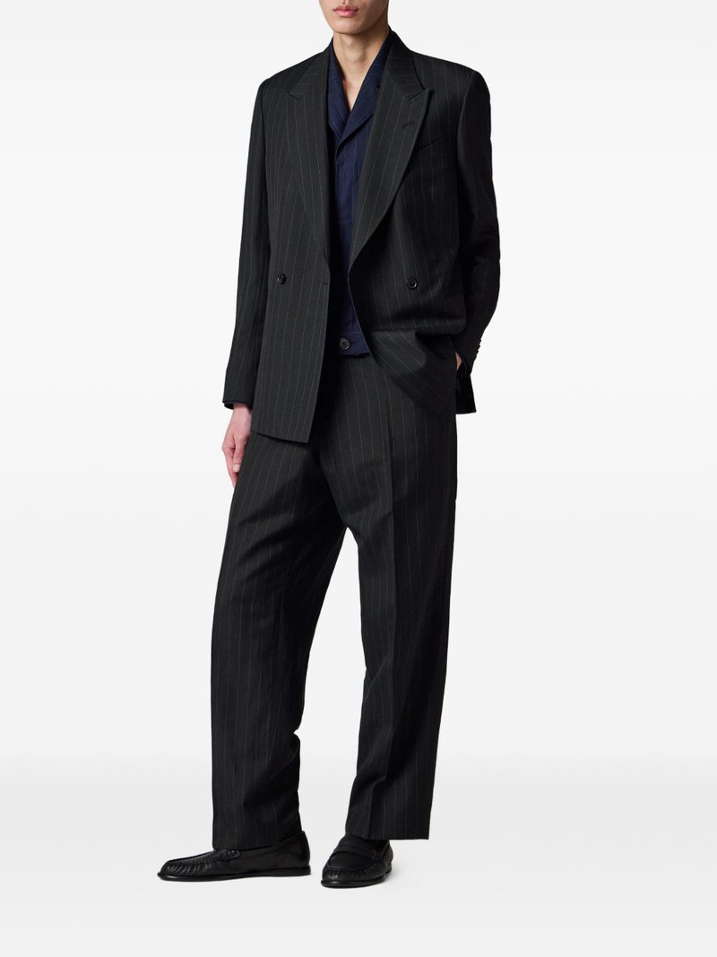 Paul Smith pinstripe double-breasted blazer outlook