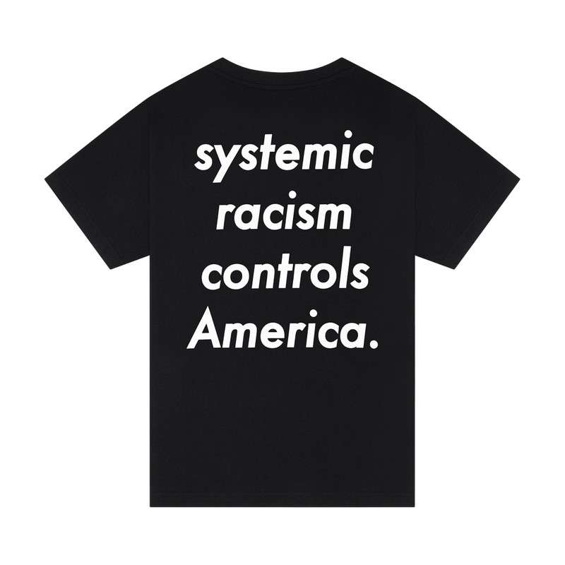 DENIM TEARS Denim Tears x Arthur Jafa Ex-Slave Gordon Tee 'Black' outlook
