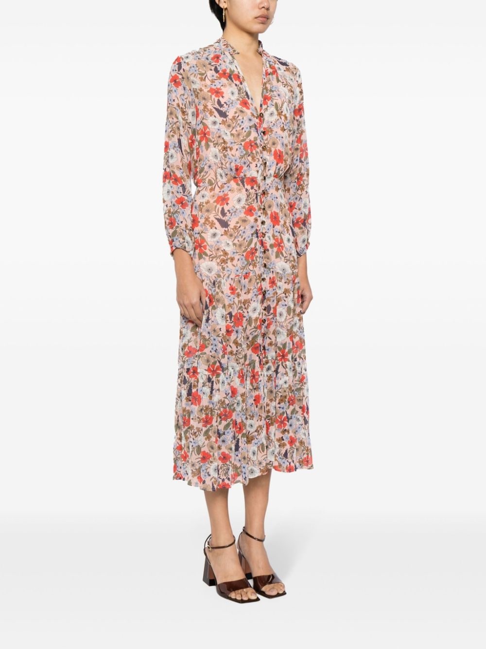 Zovich floral-print dress - 3