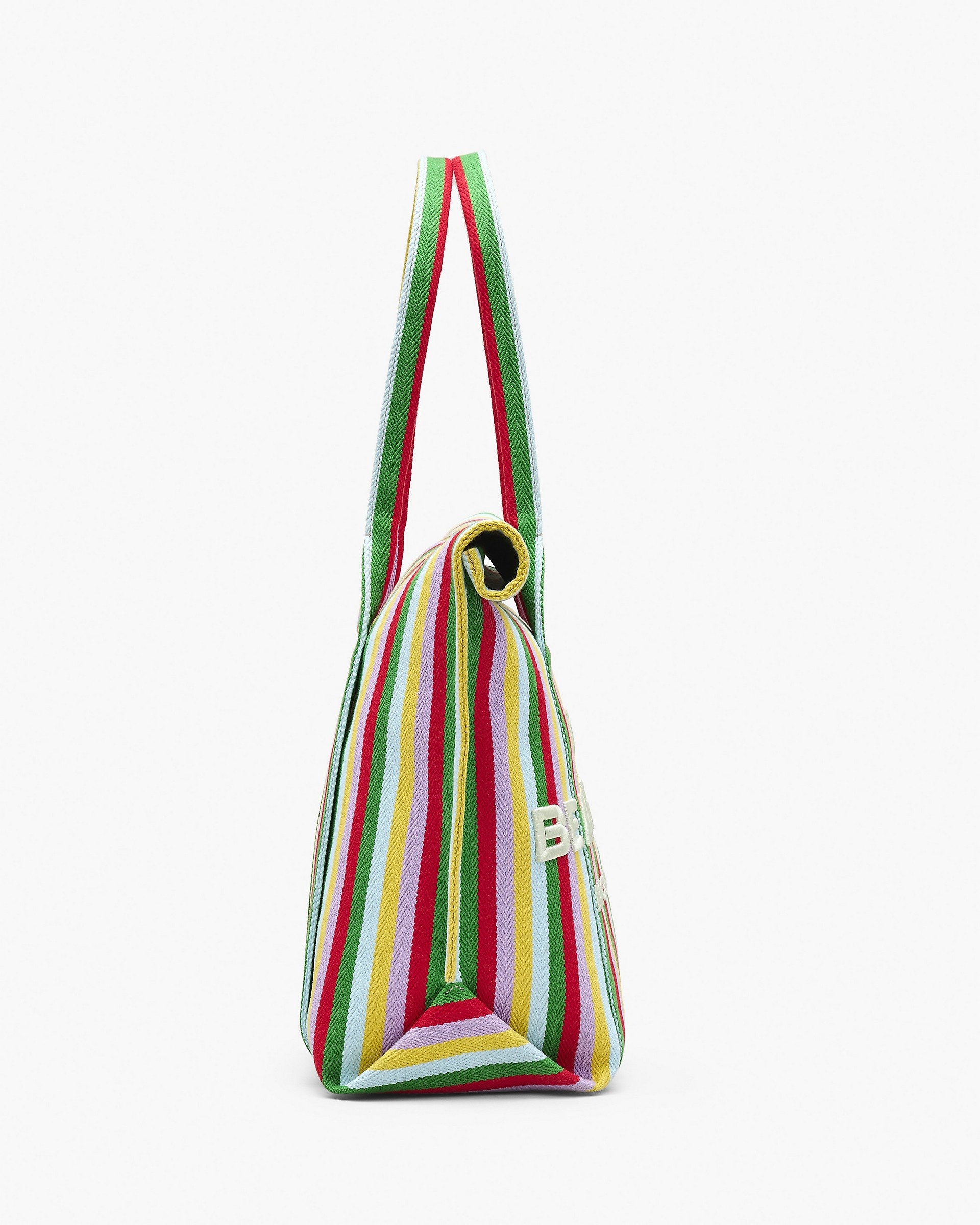 THE STRIPED JACQUARD BEACH TOTE BAG - 6