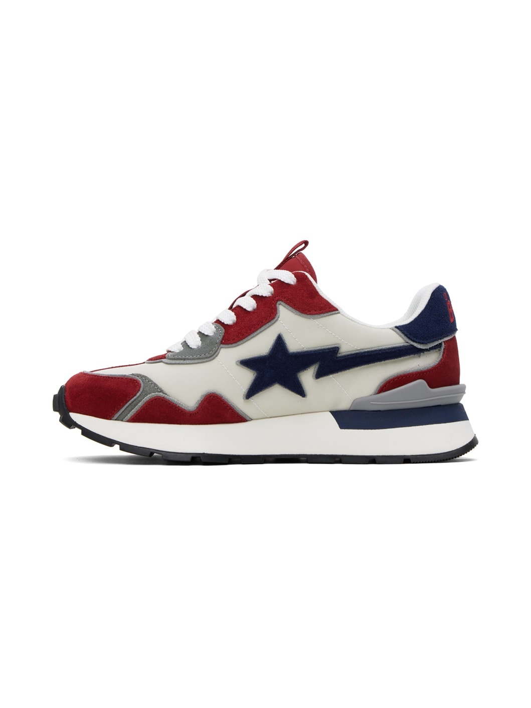 Red & Navy Road STA Express Sneakers - 3