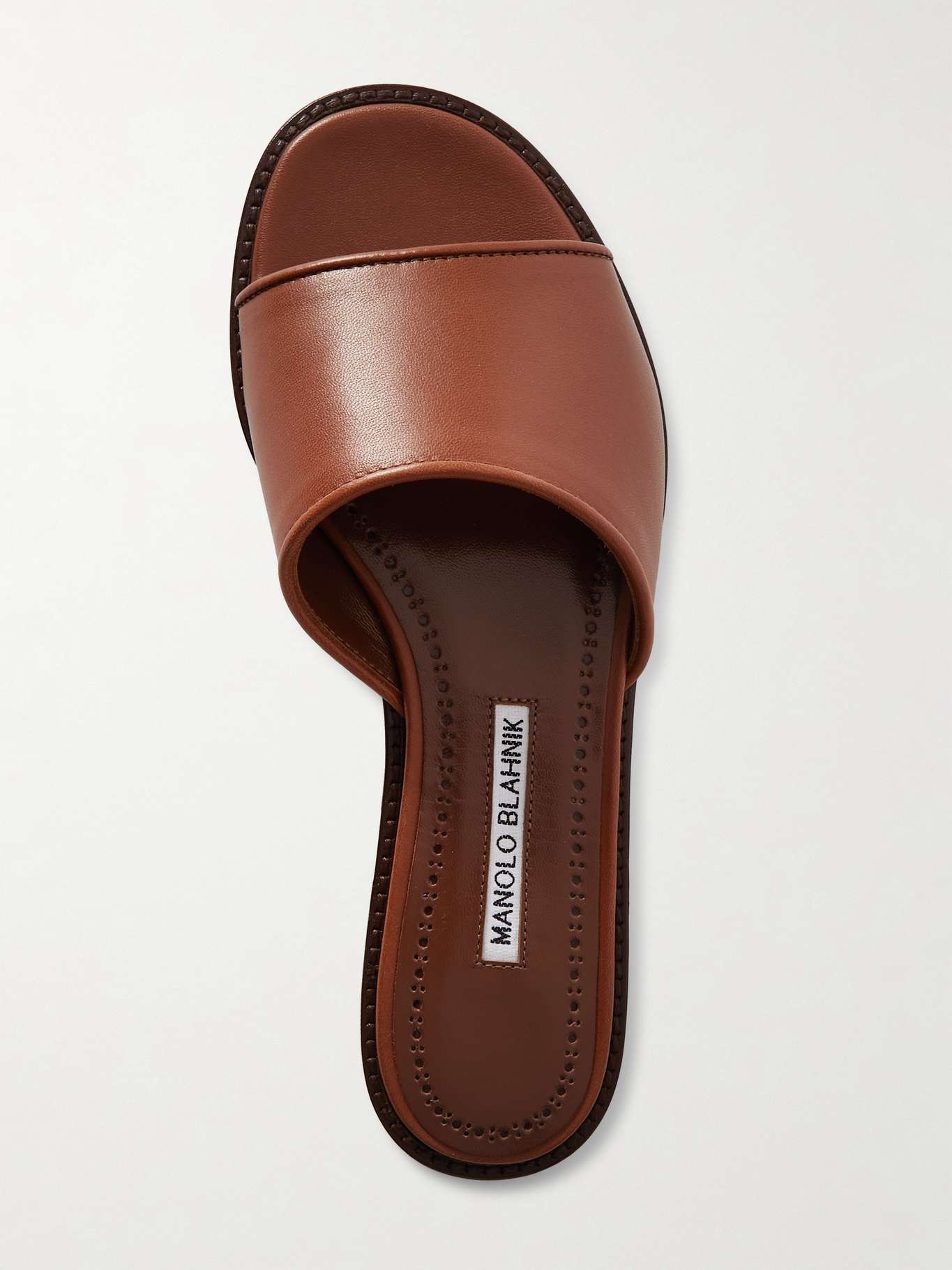 Safianu 10 leather mules - 5
