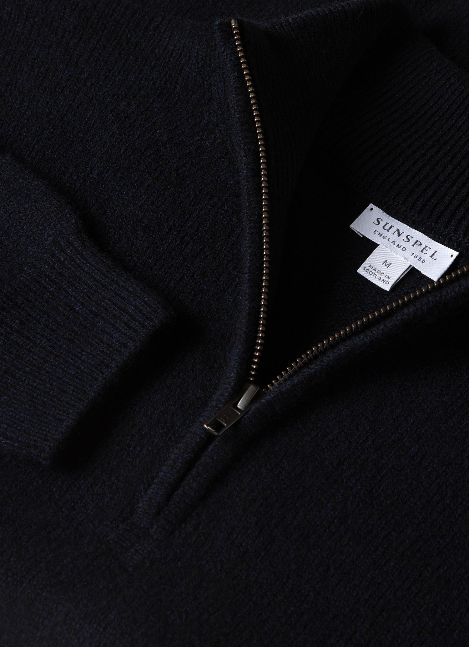 Lambswool Half Zip Jumper - 4