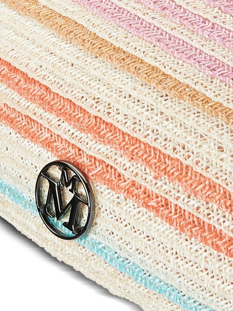 MAISON MICHEL Emily interwoven beret outlook