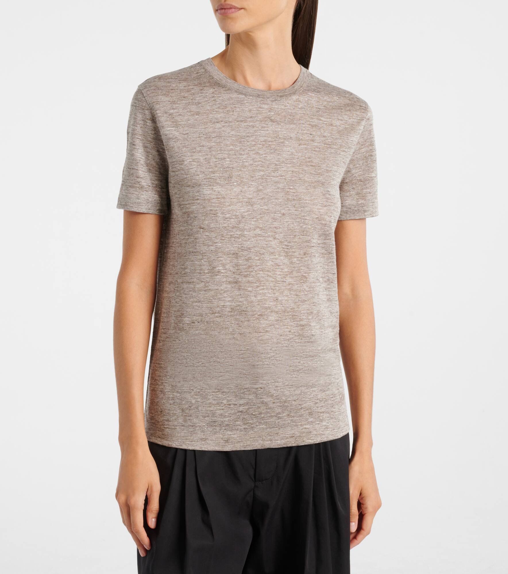 Gargano linen jersey T-shirt - 5