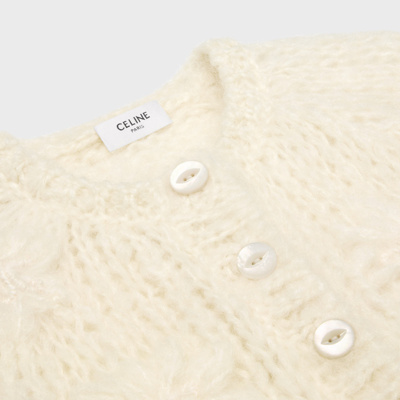 embroidered cardigan in mohair 3