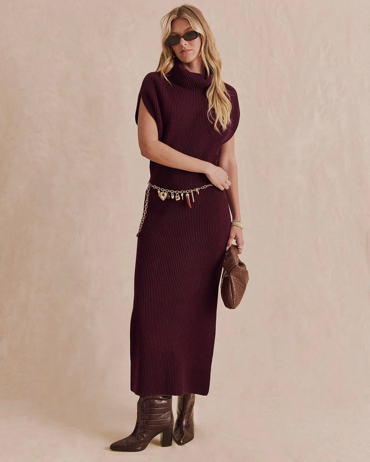 Marigold Sweater Dress - 1