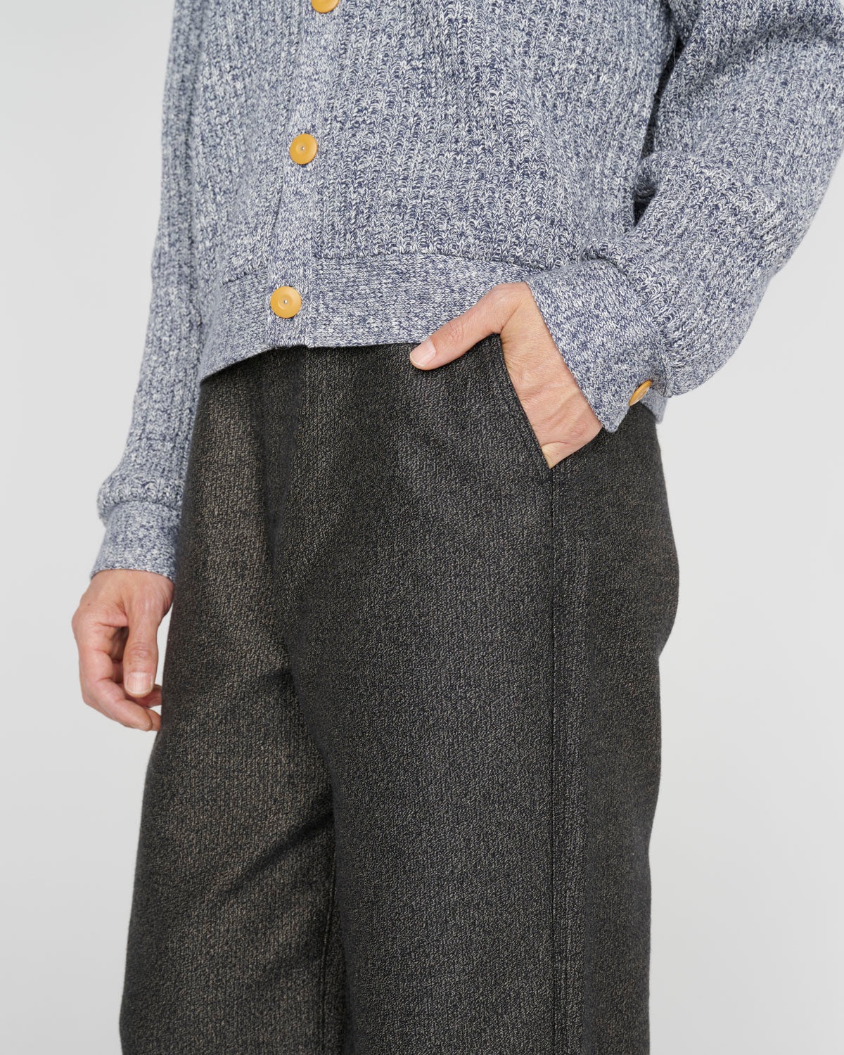 Salt and Pepper Pant - Black - 7