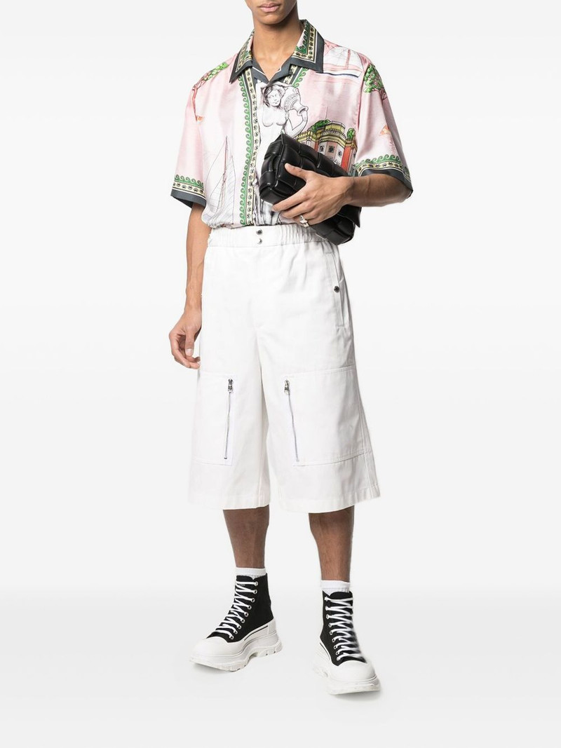 Alexander McQueen multi-pocket Bermuda shorts outlook