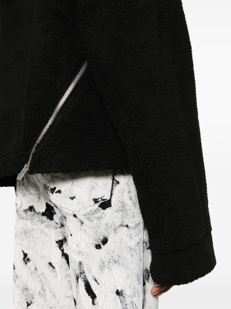 classic-hood fleece jacket 5