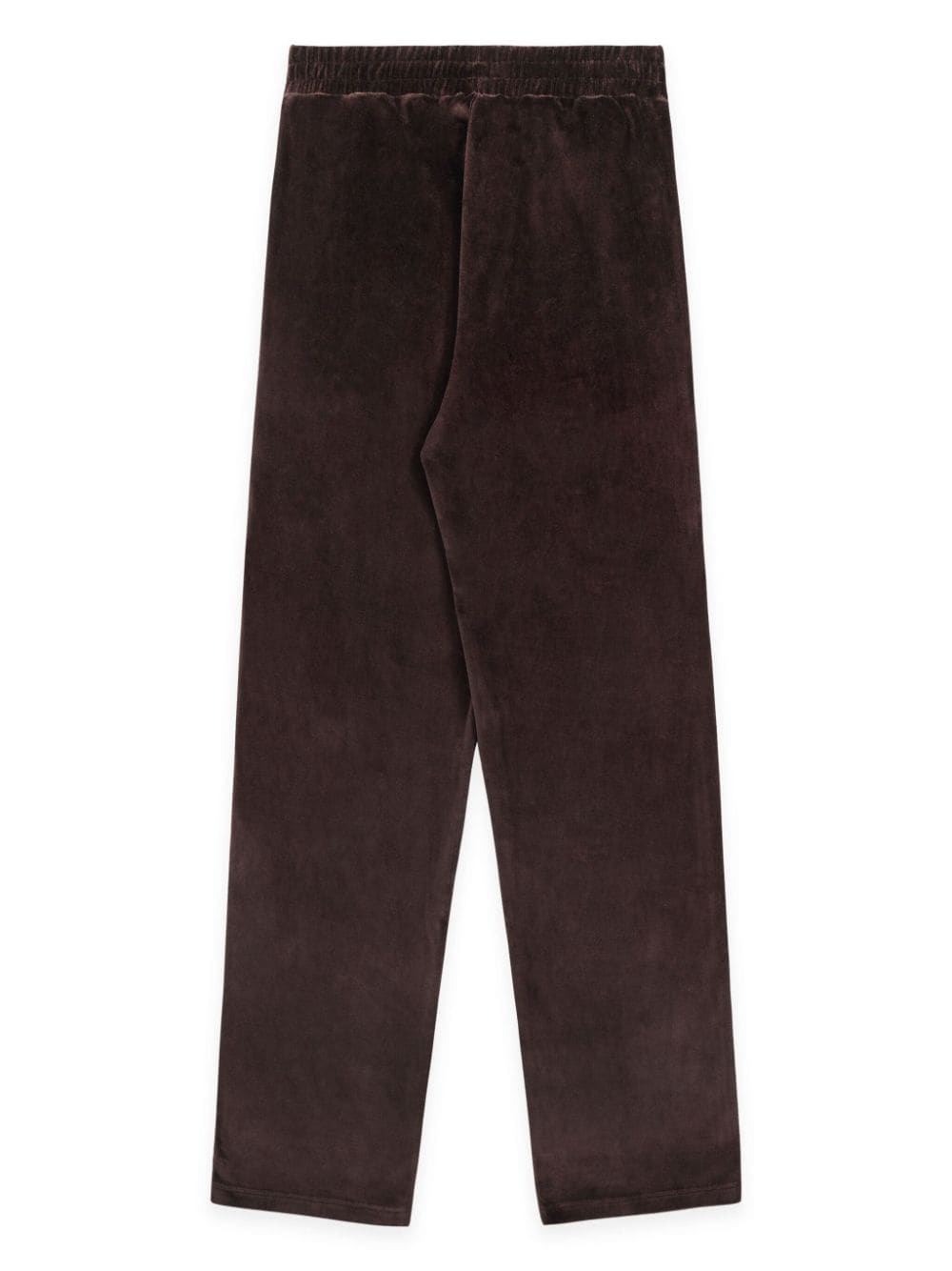 Script-logo velour track pants - 2