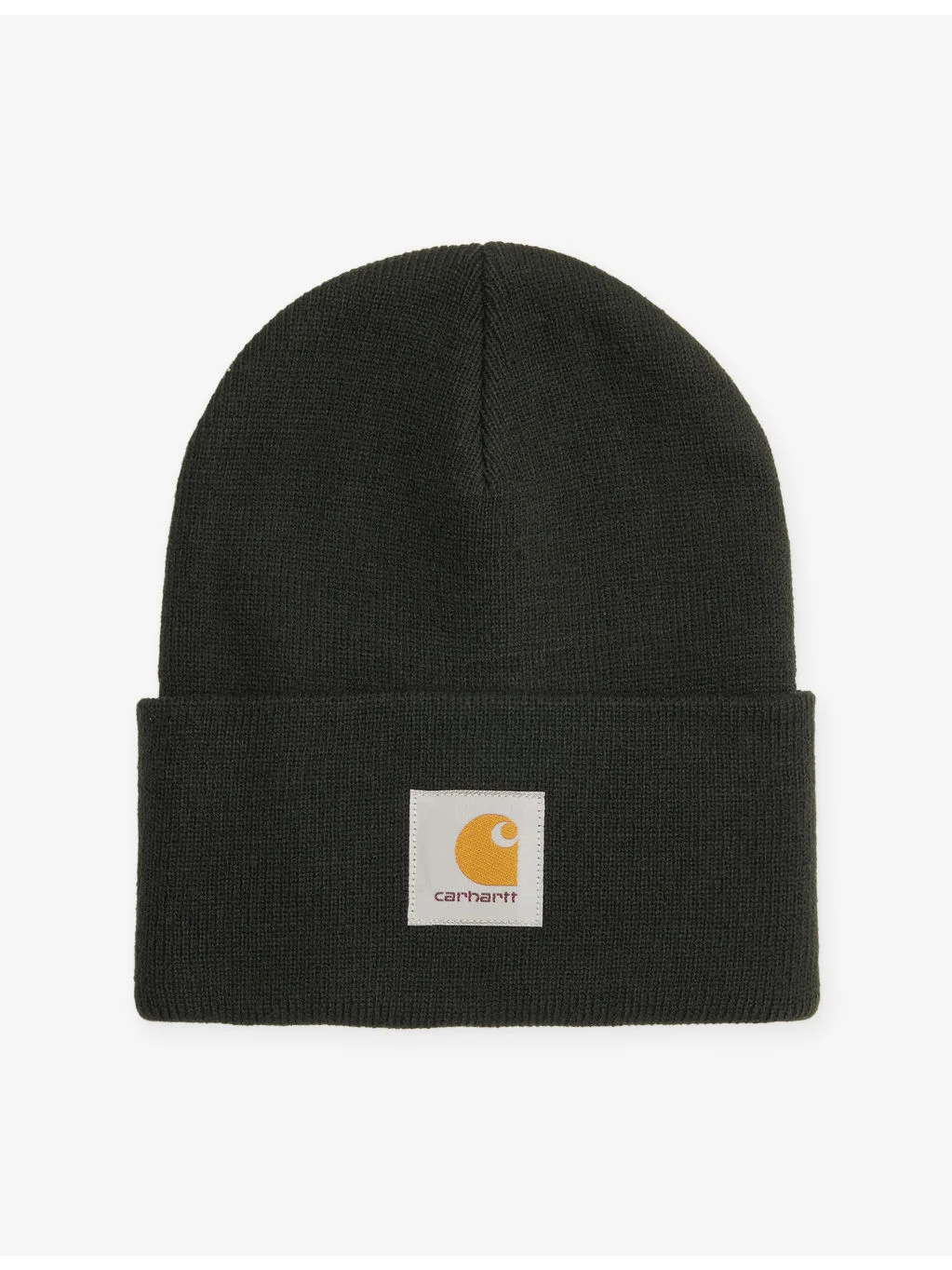Watch Brand-Patch Acrylic Beanie Hat - 1
