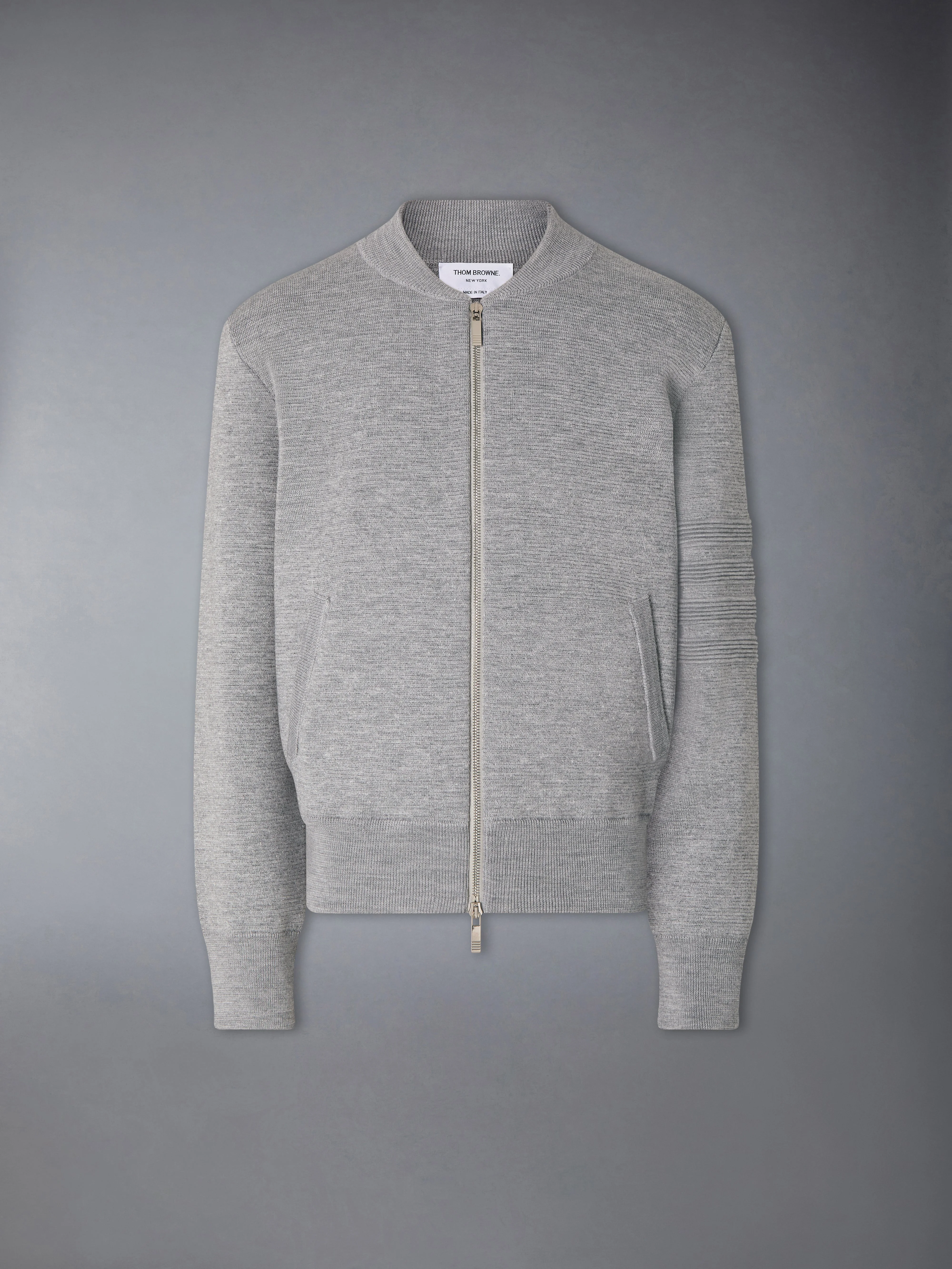 OTTOMAN MILANO STITCH 4-BAR BOMBER JACKET - 1
