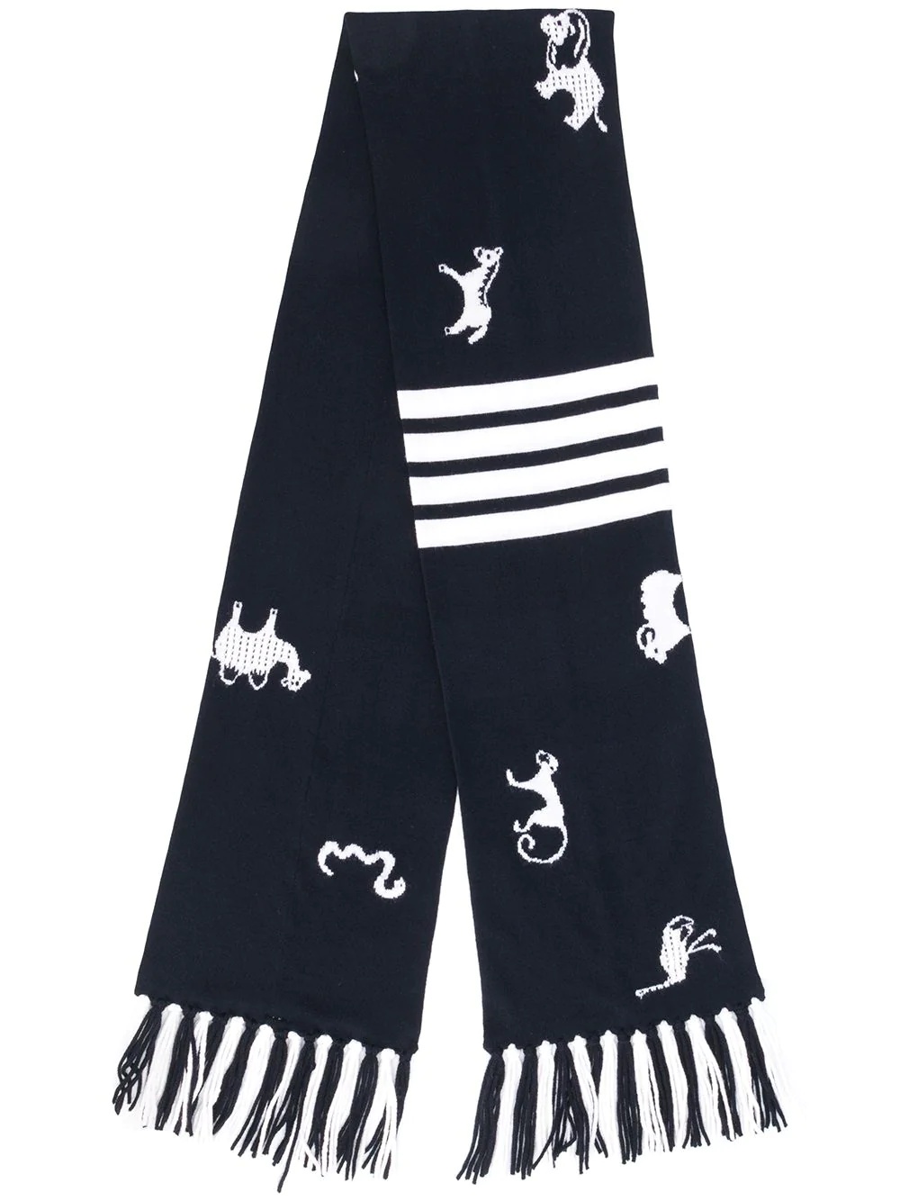 multi-animal scarf - 1