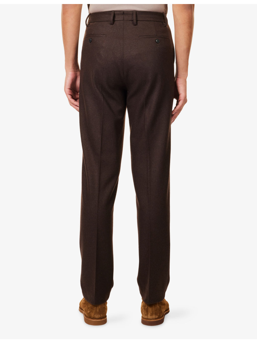 Boil Pleated Straight-Leg Wool Trousers - 4