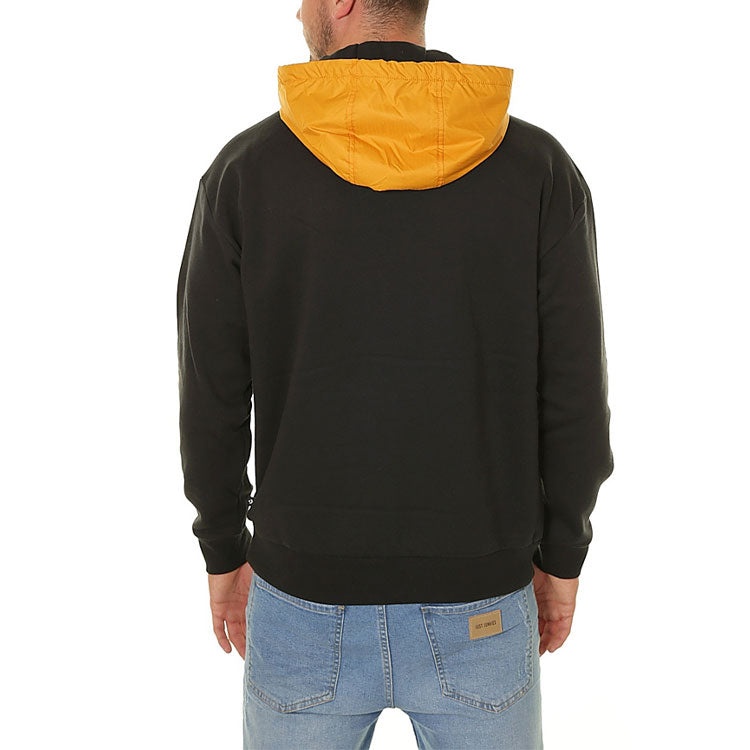 Converse Logo Letter Hooded Sports Sweater Men Black 10019968-A01 - 4