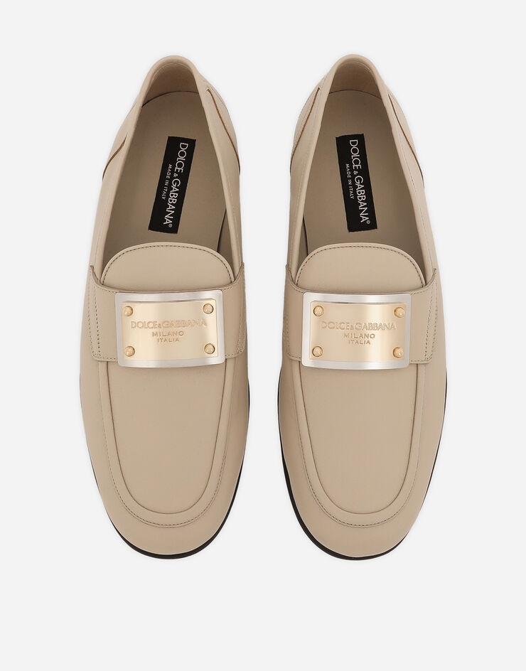 Calfskin loafers - 4