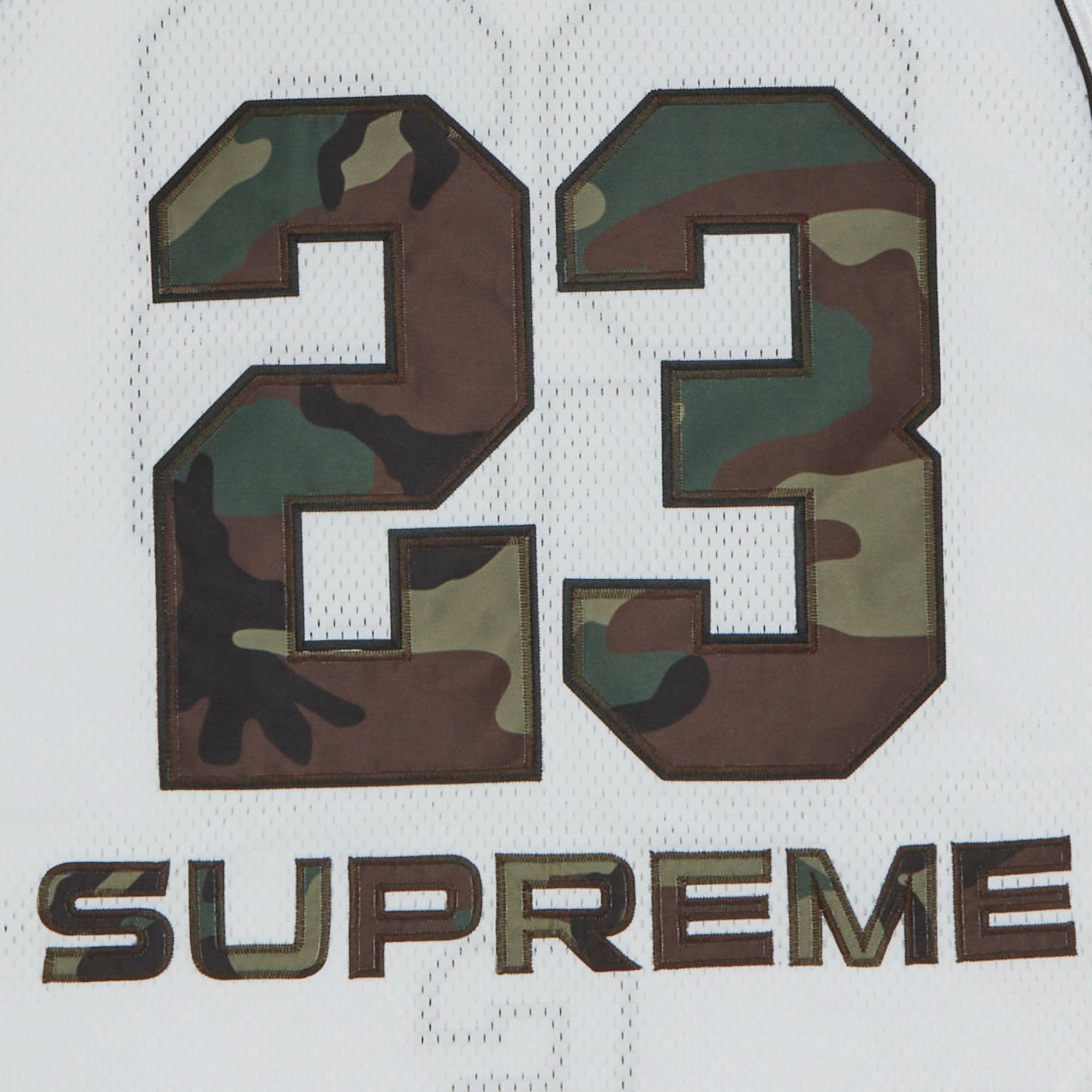 Supreme Supreme Perfect Season Football Jersey 'White' | REVERSIBLE