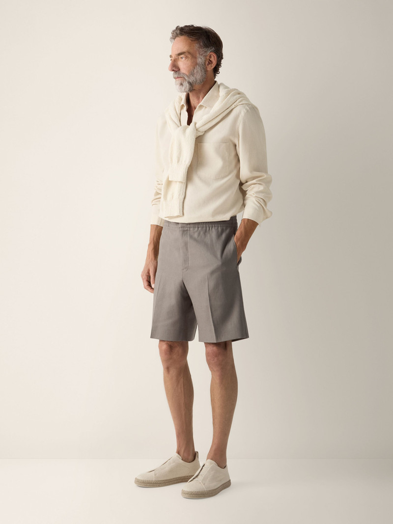ZEGNA OASI LINO POLO SHIRT outlook